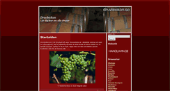 Desktop Screenshot of druvlexikon.se